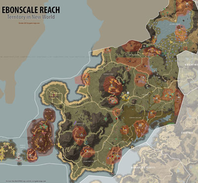 New World EbonScale Reach Map Screenshot