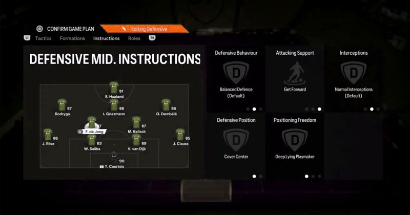 FC 24 4231 Formation