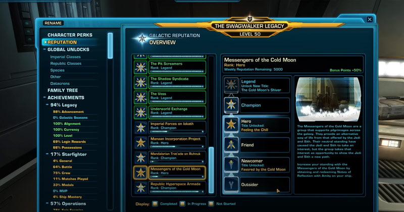 SWTOR Galactic Seasons 4 Reward Screenshot 01