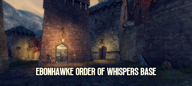 Guild Wars 2 Hidden Area - Ebonhawke Order of Whispers Base