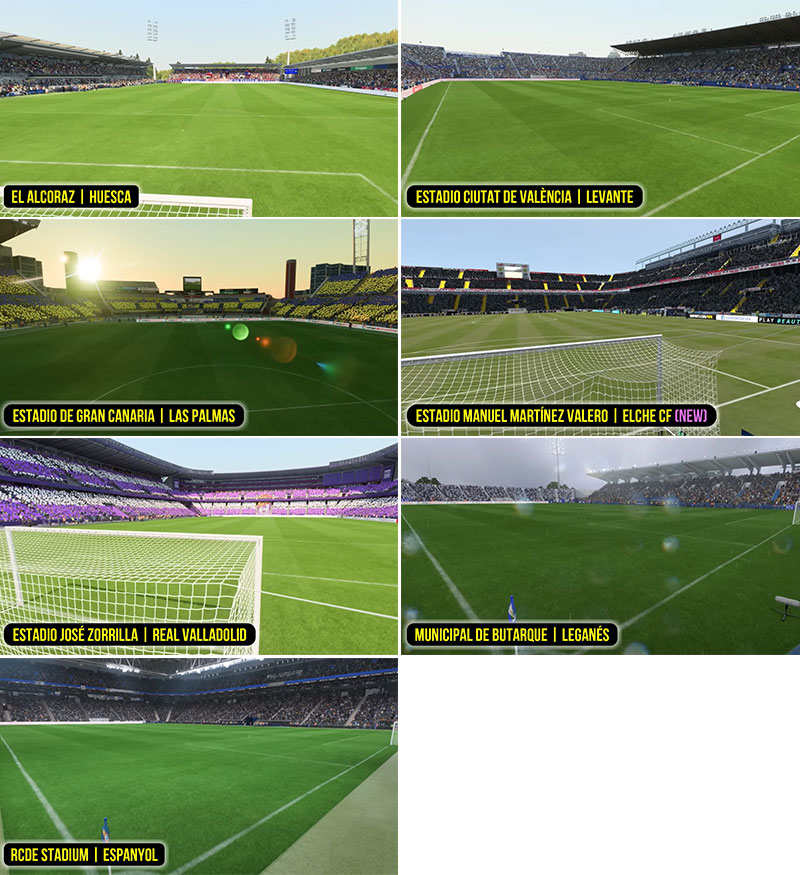 EA SPORTS FC 24 7 Laliga Hypermotion Licensed Stadiums Screenshot