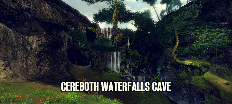 Guild Wars 2 Hidden Area - Cereboth Waterfalls Cave