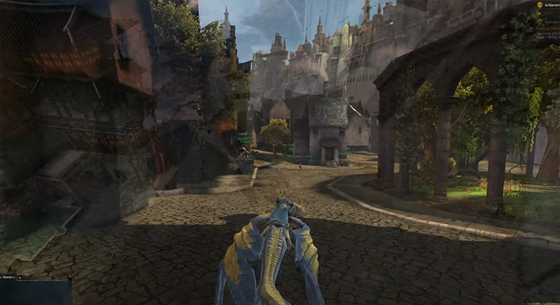 Guild Wars 2 Mount Speeds Uphill Screenshot